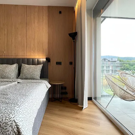 Laguna Beskidow Luxury Lake View Apartment 6 Guests Large Terrace * Zarzecze (Silesia)