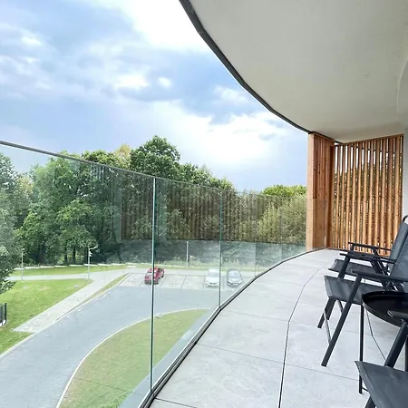 Superior Laguna Beskidow Rotunda! Terrace 20m! Sauna&gym! Apartment