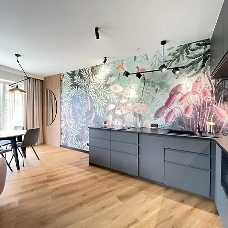 Superior Laguna Beskidow Rotunda! Terrace 20m! Sauna&gym! Apartment Zarzecze (Silesia)