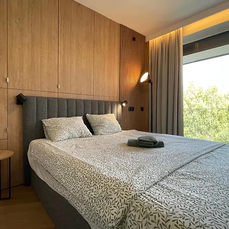 Apartment Superior Laguna Beskidow Rotunda! Terrace 20m! Sauna&gym!