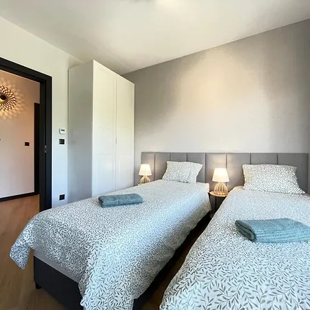 Apartment Superior Laguna Beskidow Rotunda! Terrace 20m! Sauna&gym! *