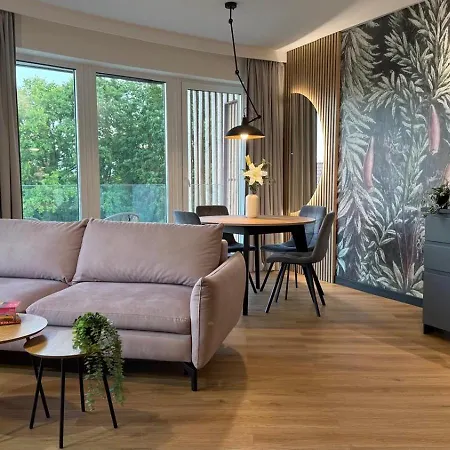 Apartment Superior Laguna Beskidow Rotunda! Terrace 20m! Sauna&gym!