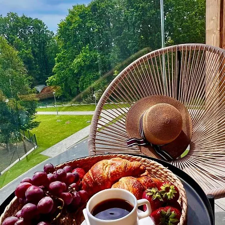 Apartment Superior Laguna Beskidow Rotunda! Terrace 20m! Sauna&gym! *