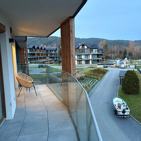 شقة Laguna Beskidow Luxury View 6 Guests Large Terrace *