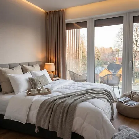 شقة Laguna Beskidow Luxury View 6 Guests Large Terrace *
