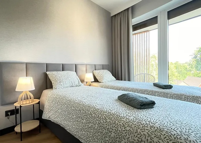 Laguna Beskidow Luxury Lake View Apartment 6 Guests Large Terrace * Zarzecze (Silesia)