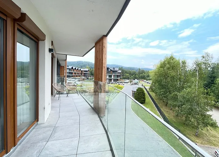 Appartement Laguna Beskidow Luxury Lake View Apartment 6 Guests Large Terrace