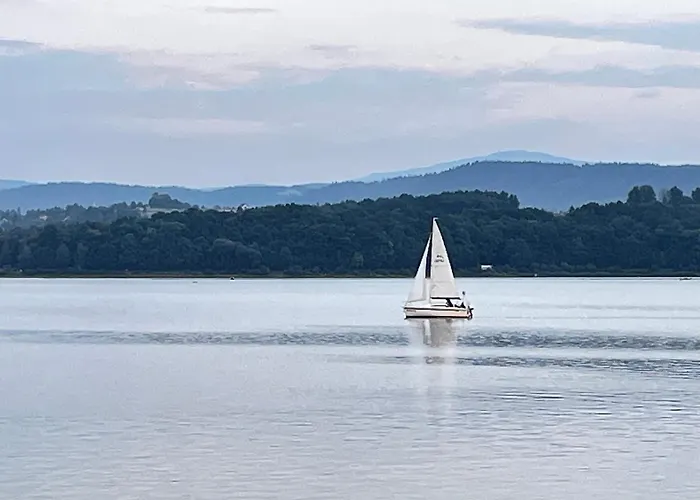 Laguna Beskidow Luxury Lake View Apartment 6 Guests Large Terrace Apartament