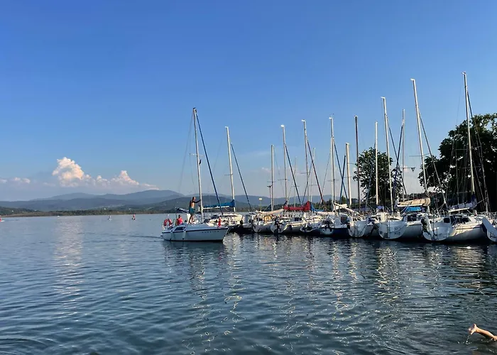 Laguna Beskidow Luxury Lake View Apartment 6 Guests Large Terrace